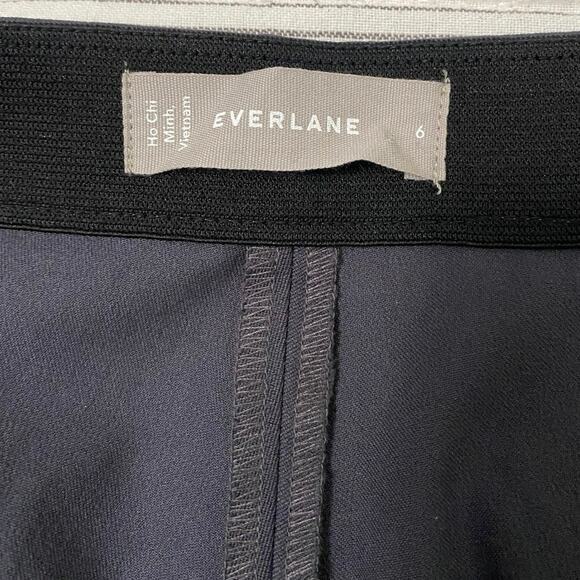 Everlane womans Pants Back Seam Work Office Gray Stretch Minimalist Size 6 - Picture 8 of 8